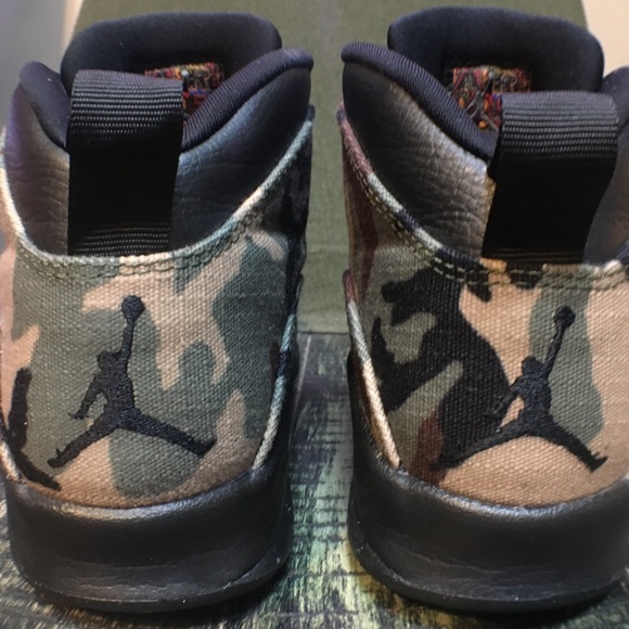 Jordan 10 Camouflage size 8 - Picture 4 of 10